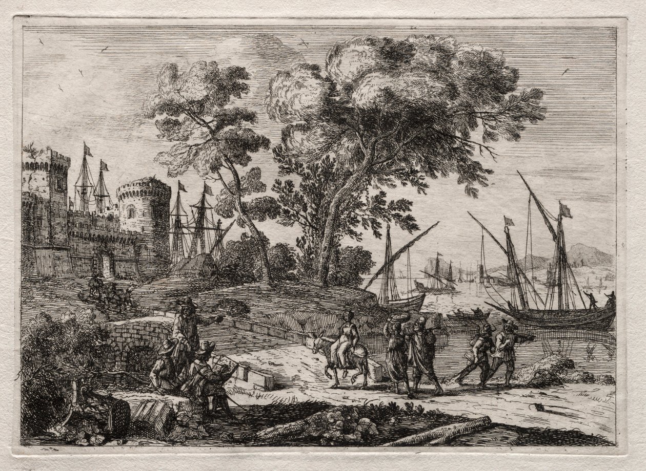 Tegneren. af Claude Lorrain