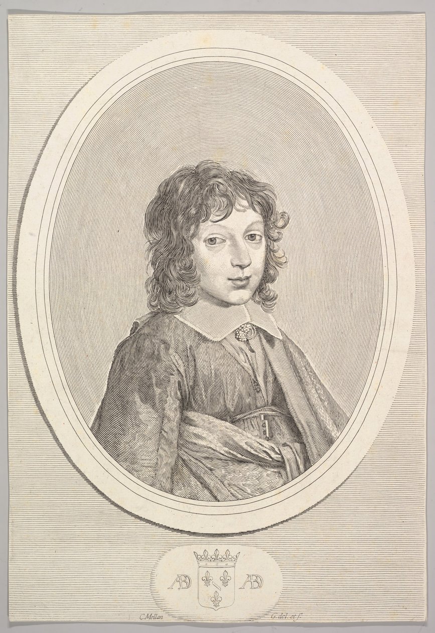 Armand de Bourbon, Prins af Conti. af Claude Mellan