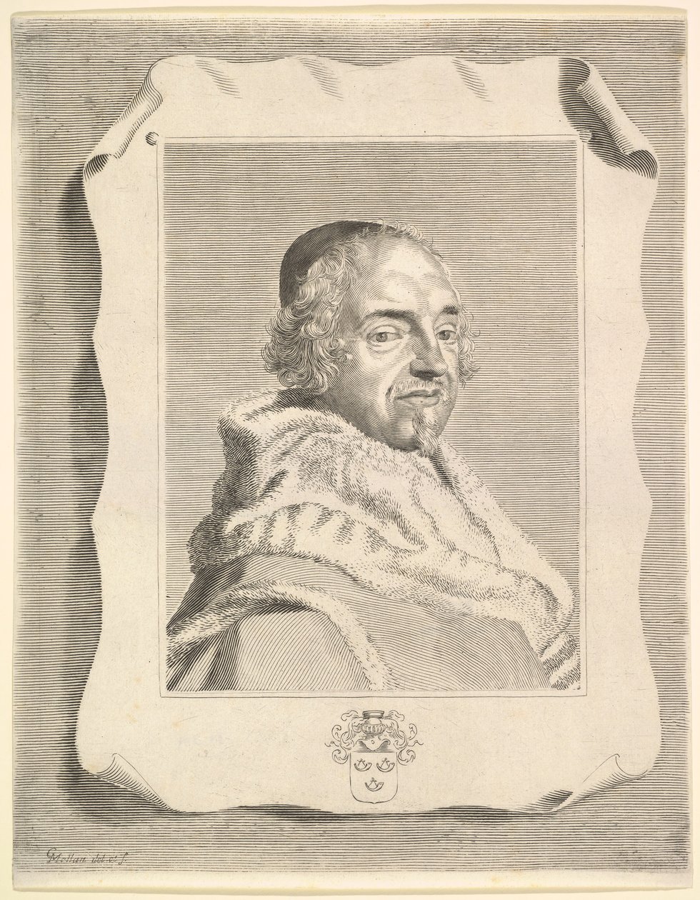 Francois-Théodore de Nesmond, ca. 1661. af Claude Mellan