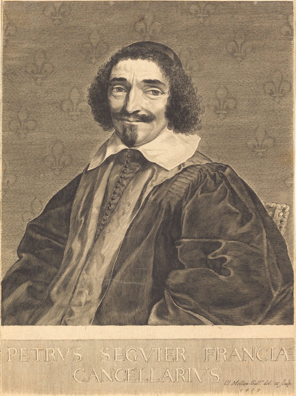 Pierre Séguier af Claude Mellan