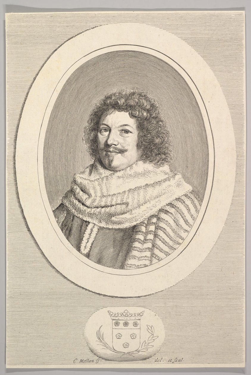 René de Longueil, Marquis de Maisons. af Claude Mellan