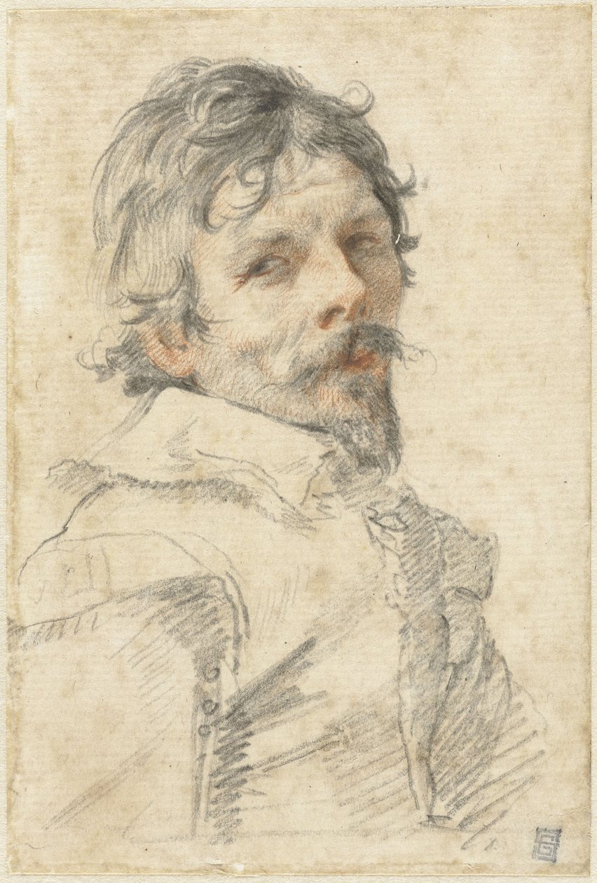 Selvportræt, ca. 1640. af Claude Mellan