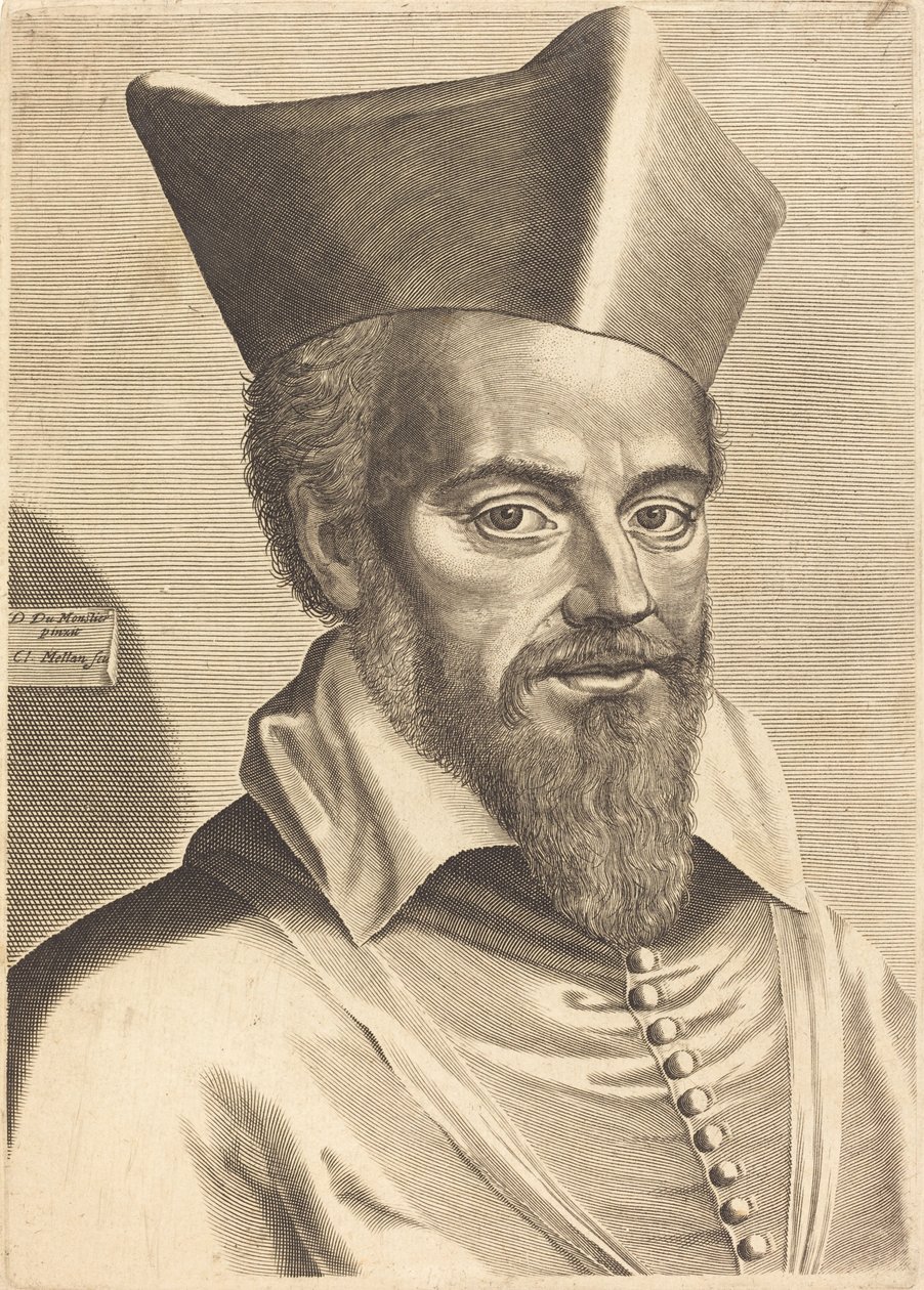 Nicolas Coeffeau af Claude Mellan after Daniel Dumonstier