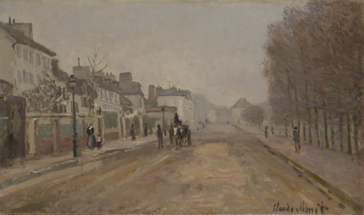 Heloise Boulevard, Argenteuil, 1872 af Claude Monet