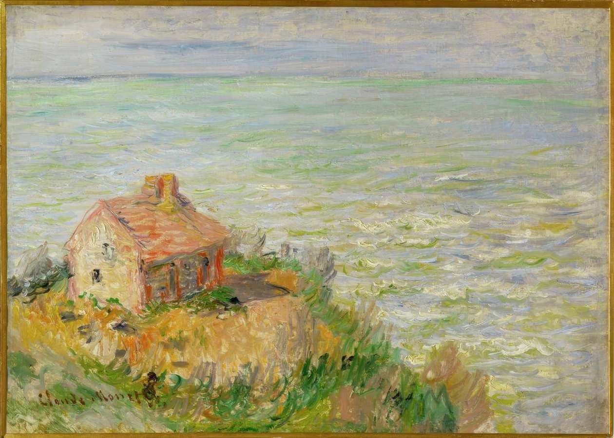 Toldkabine, eftermiddagseffekt af Claude Monet
