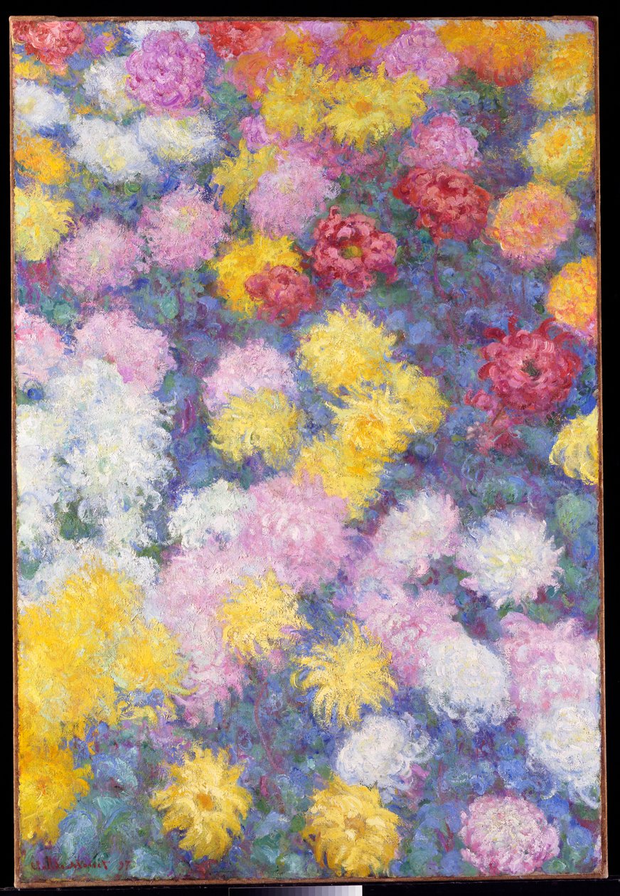 Krysantemum, 1897 af Claude Monet