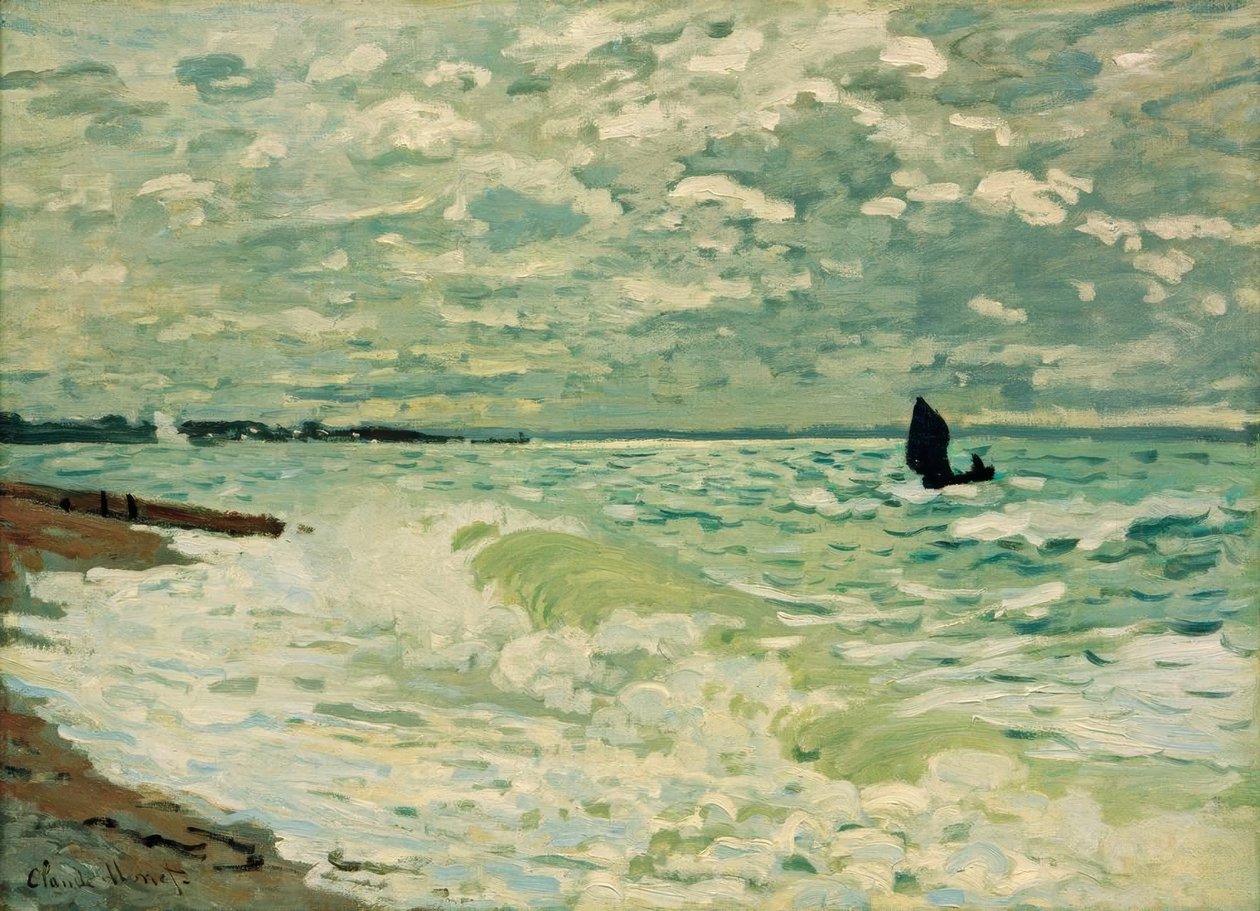 Havet ved Sainte-Adresse af Claude Monet