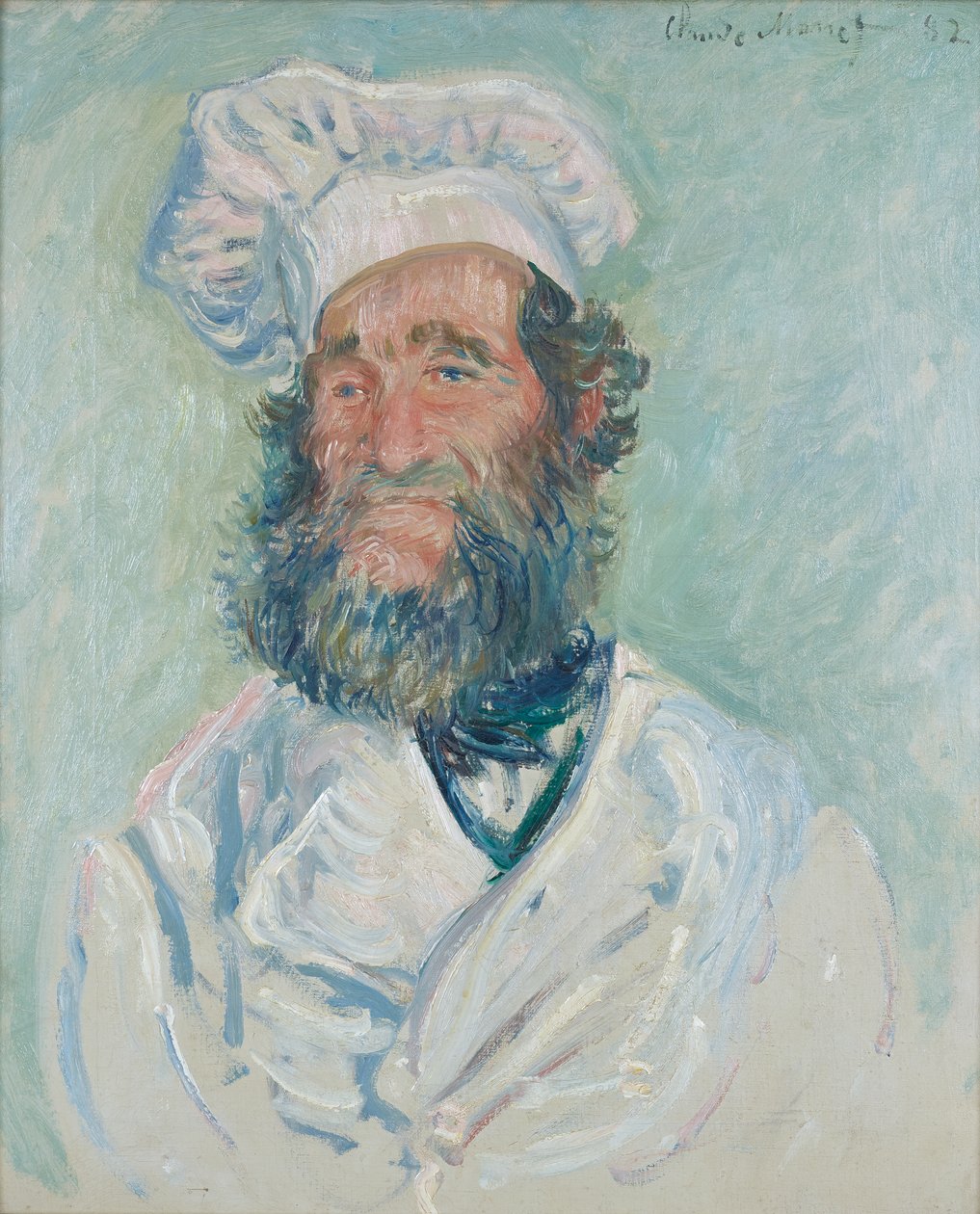 Der Koch (Fader Paul) af Claude Monet