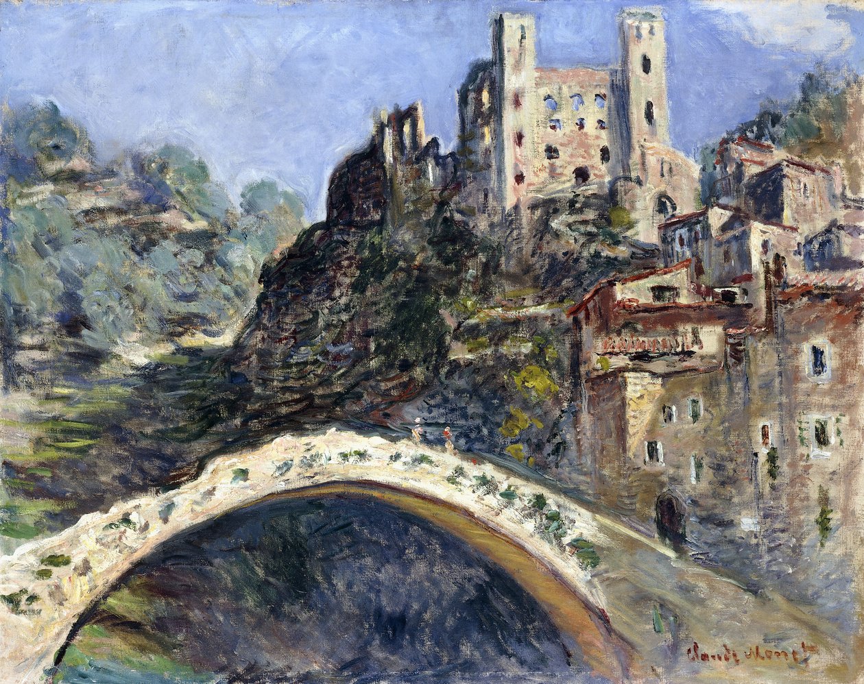 Dolceacqua, 1884 af Claude Monet