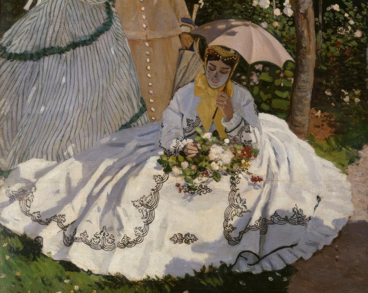 Kvinder i haven af Claude Monet