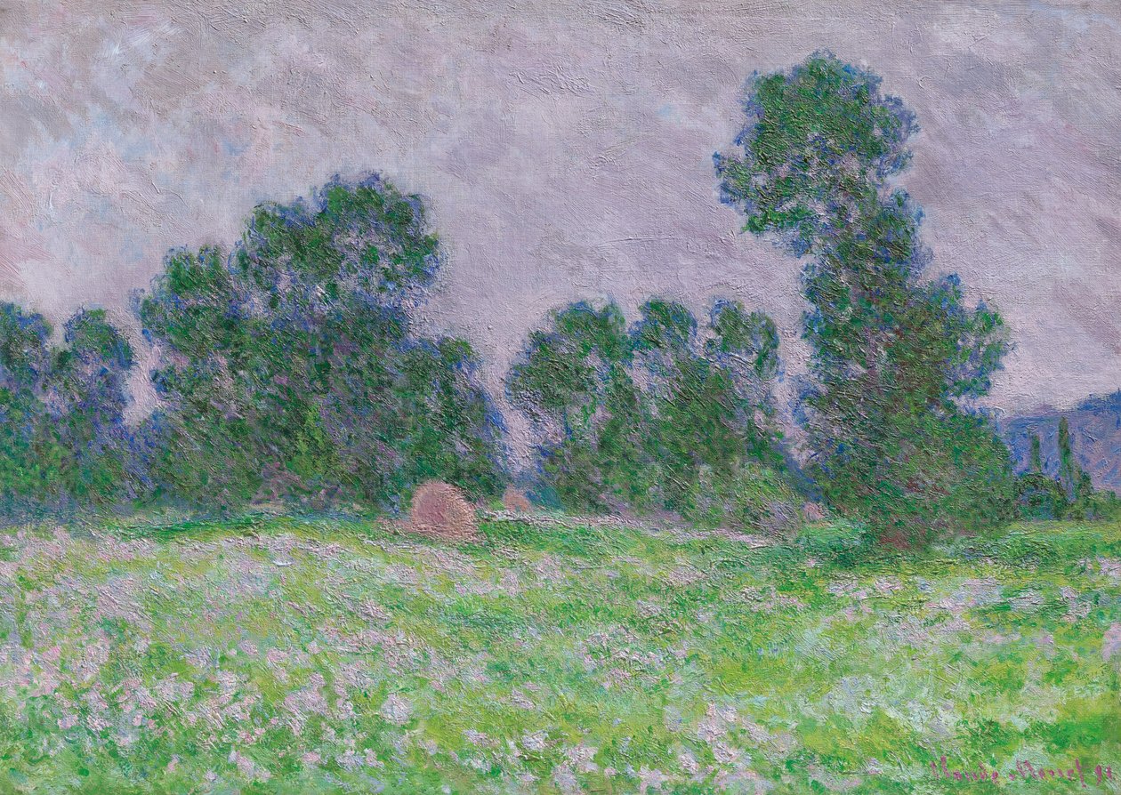 En blomstereng ved Giverny af Claude Monet