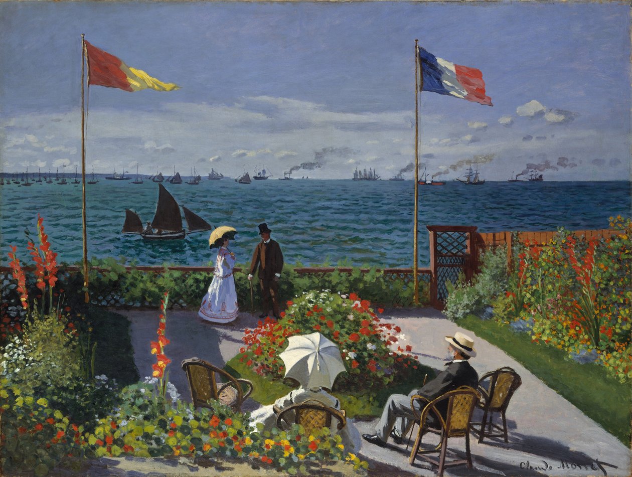 Have ved Sainte-Adresse af Claude Monet