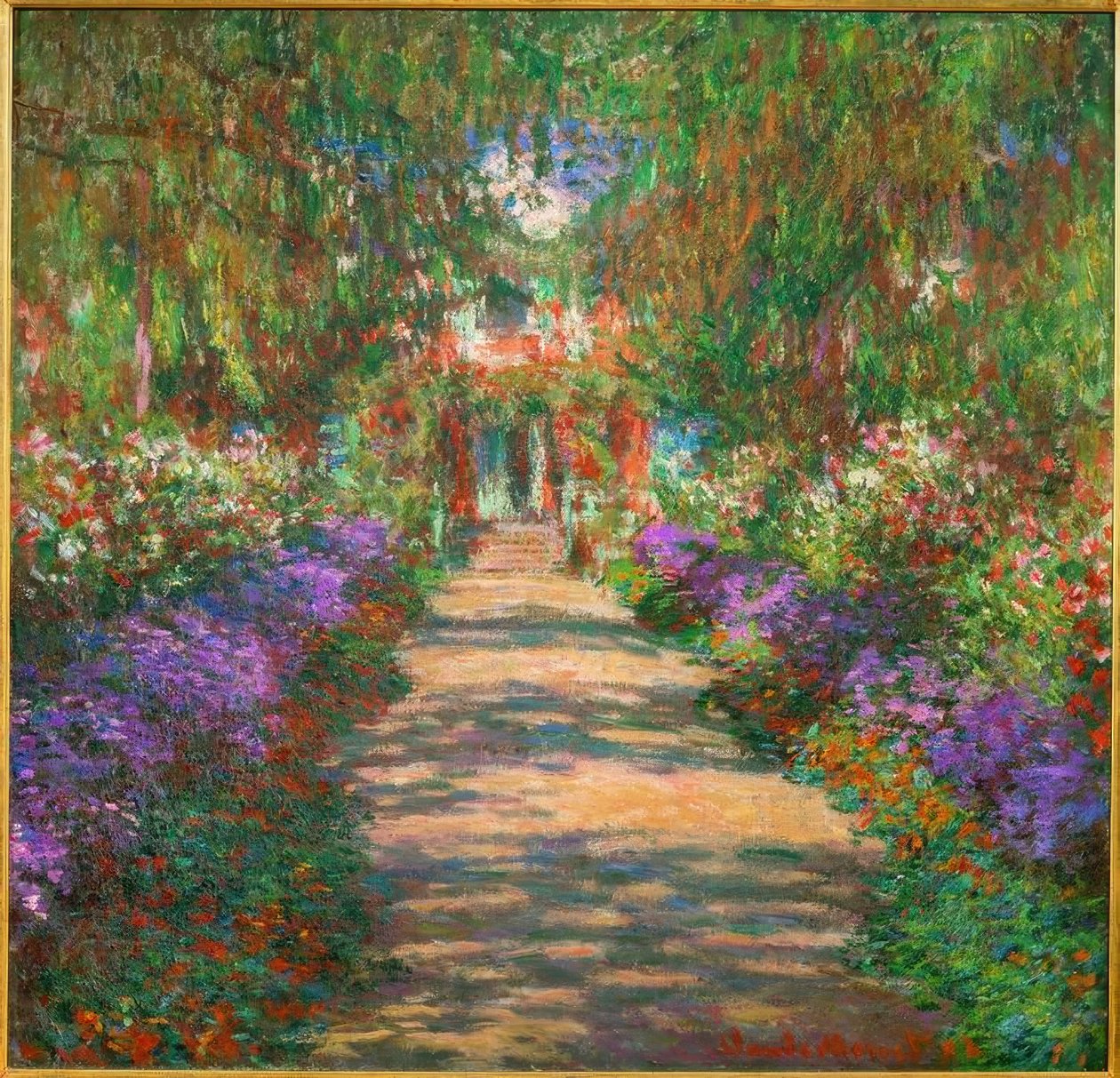 Have i Giverny af Claude Monet
