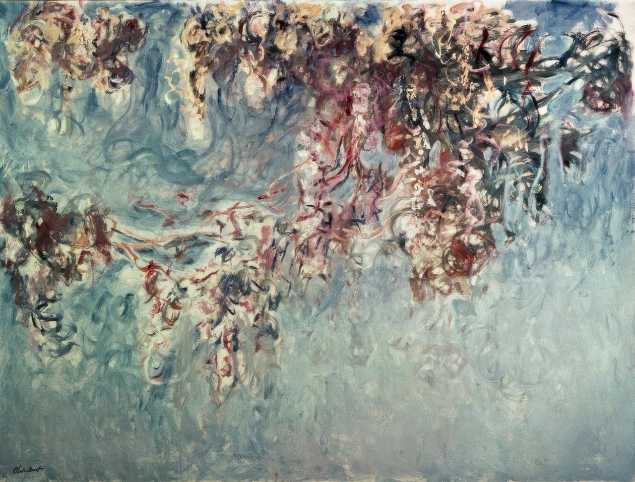 Glyciner af Claude Monet
