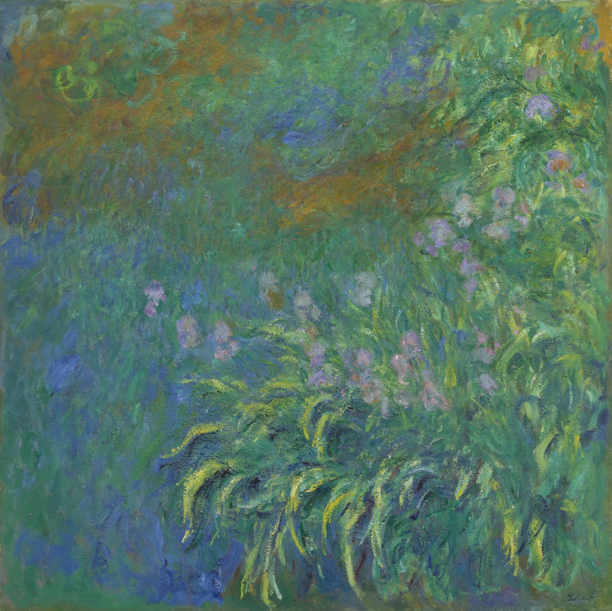 Iriser af Claude Monet