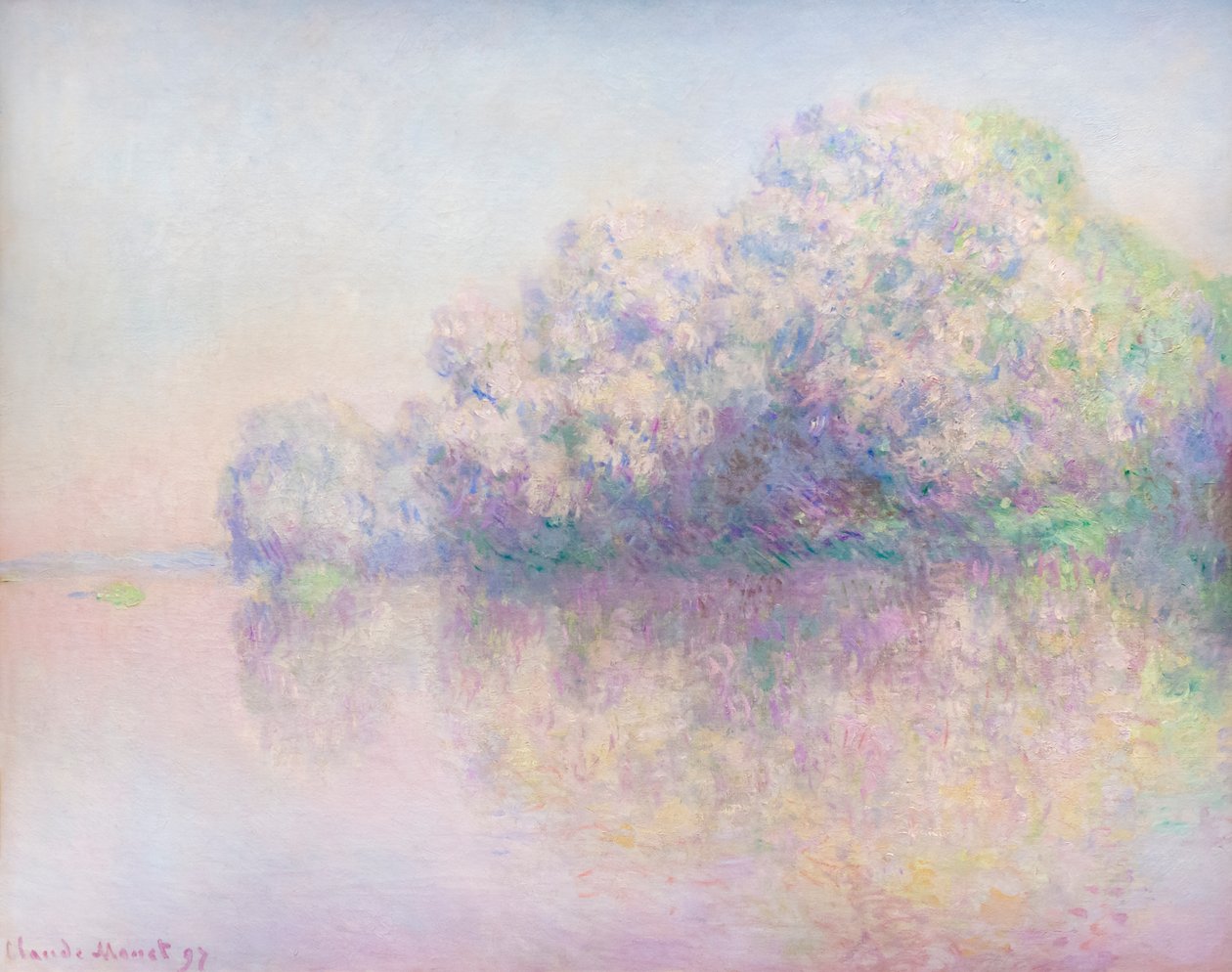 Øen af brændenælder af Claude Monet