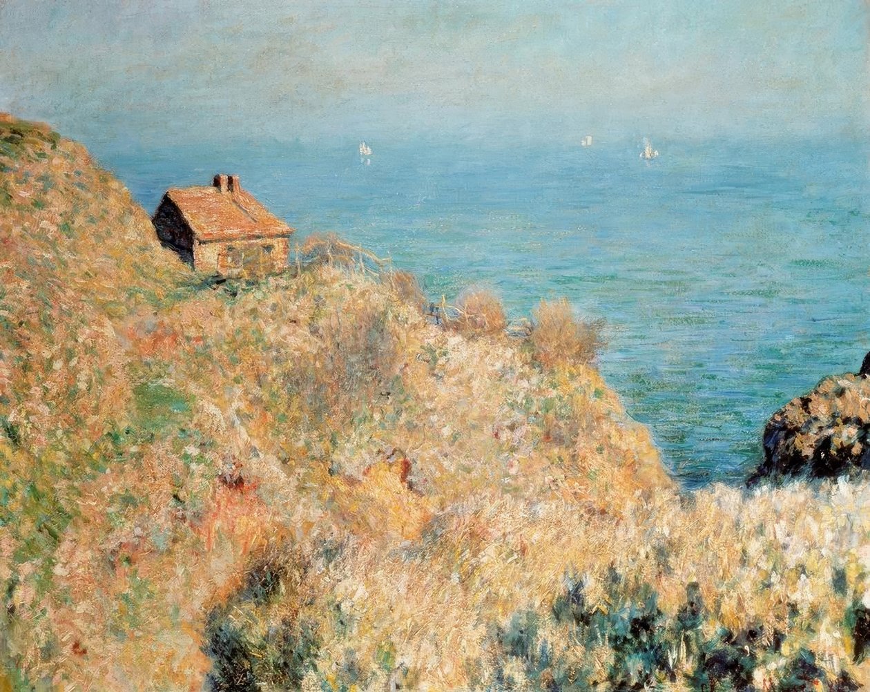 Fiskerhuset, Varengeville af Claude Monet