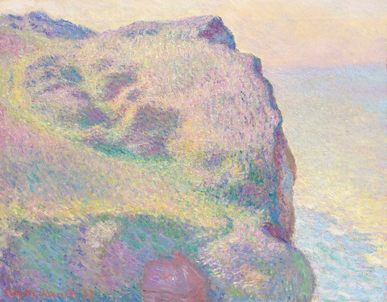 Pointe du Petit Ailly, 1897. af Claude Monet