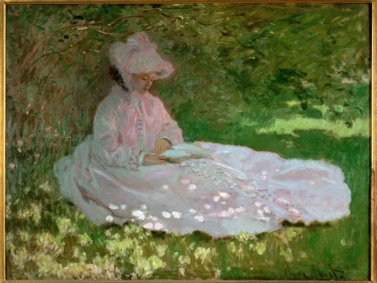 Læselyset af Claude Monet