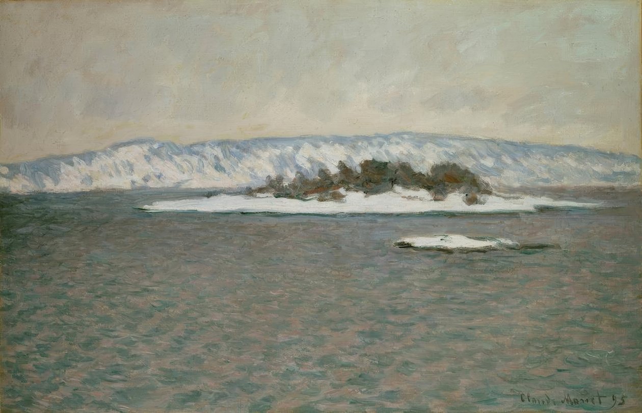 Le Fjord de Christiania (Oslo) af Claude Monet