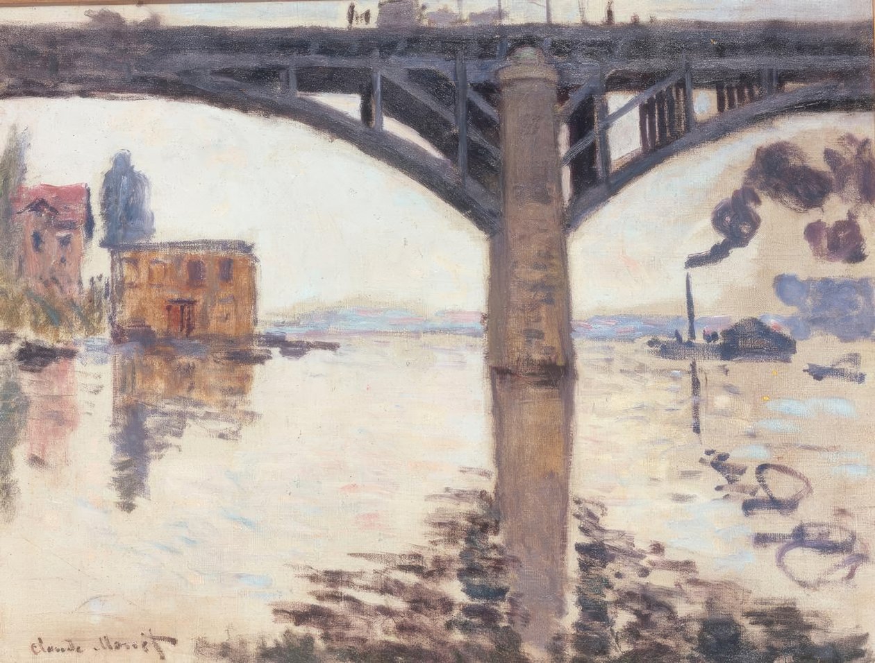 Vejbroen i Argenteuil af Claude Monet