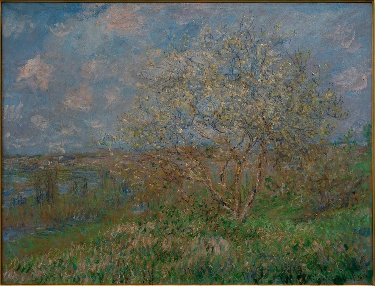 Forår af Claude Monet