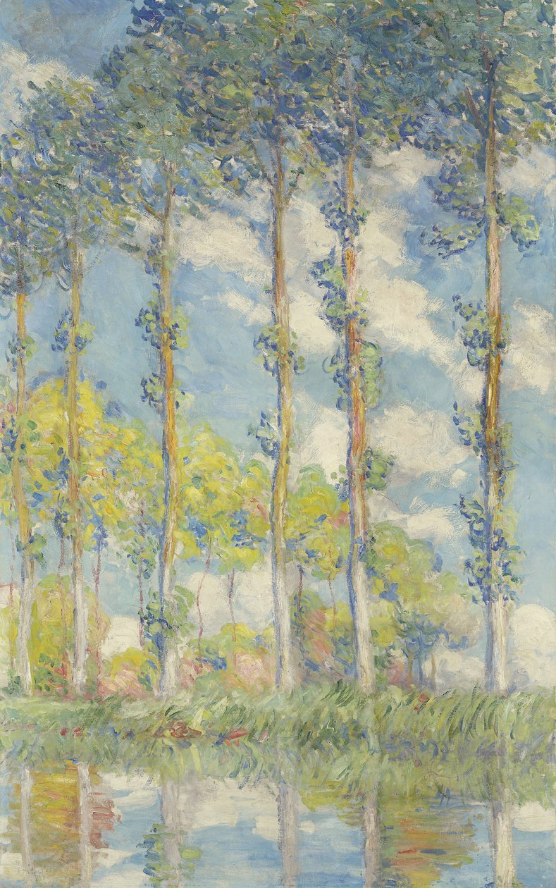 Poplerne, 1891 af Claude Monet
