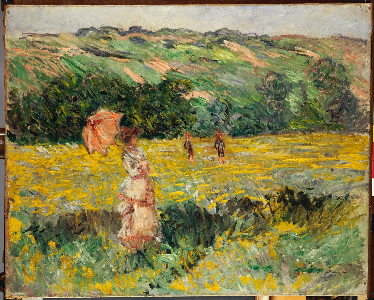 Limetz Meadow, 1887 af Claude Monet