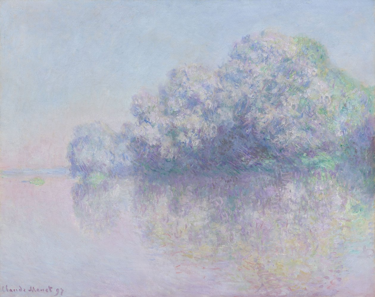 Nældeøen, 1897. af Claude Monet