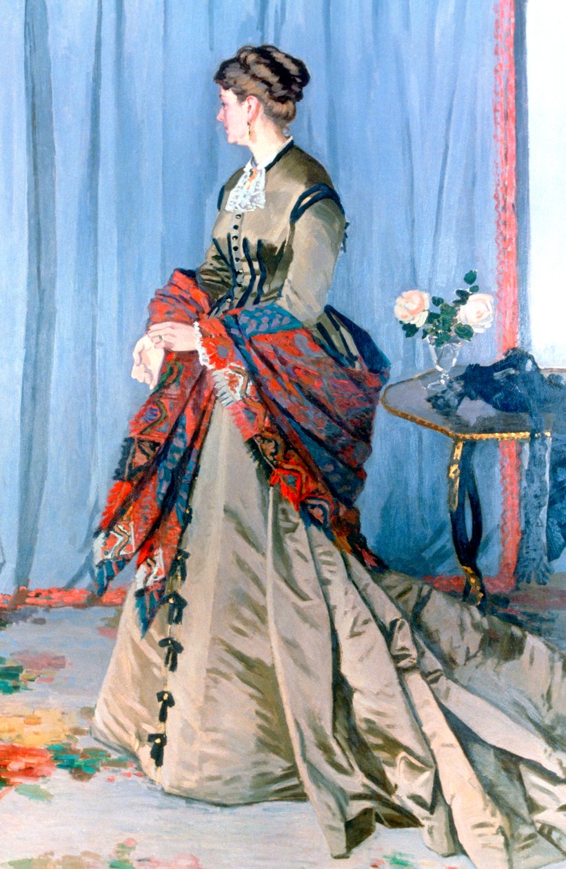 Madame Gaudibert, 1868 af Claude Monet