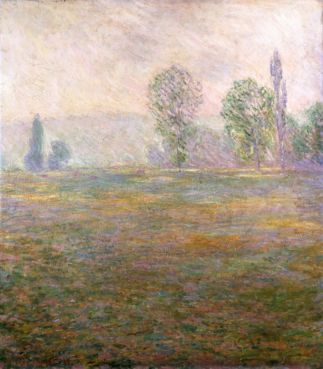 Enge ved Giverny, 1888. af Claude Monet