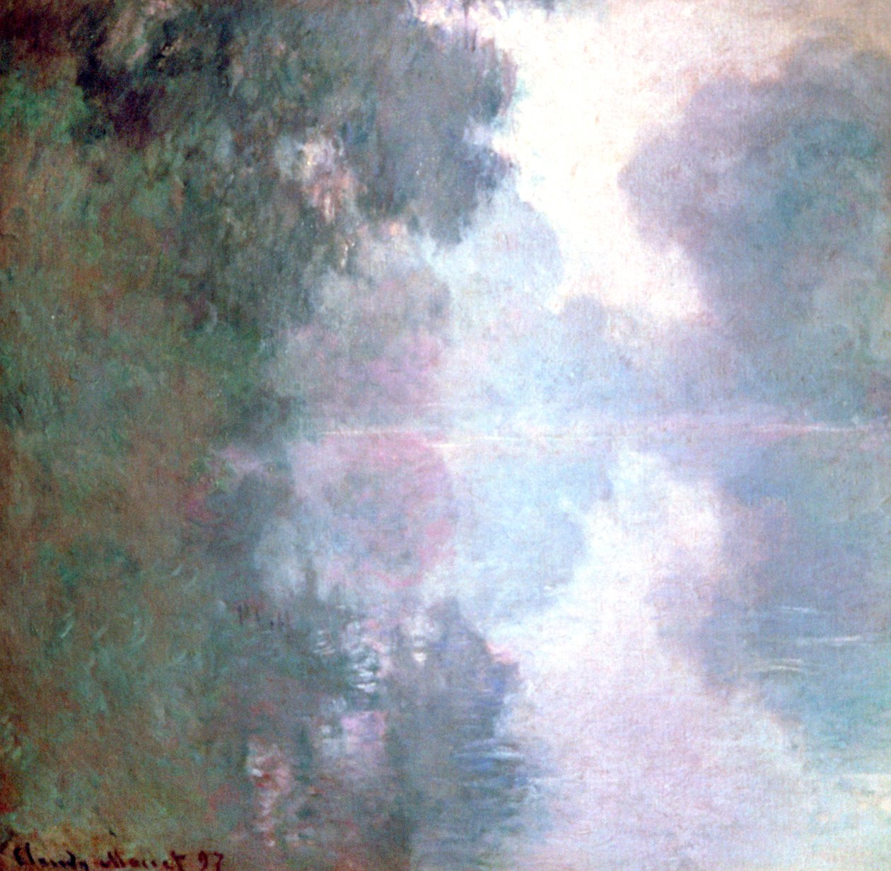 Morgentåger, 1897 af Claude Monet