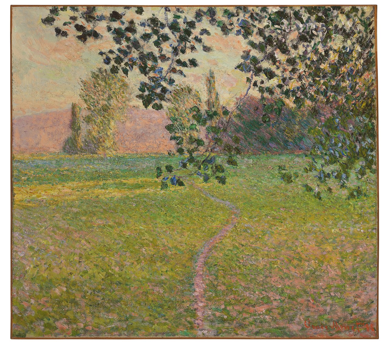 Morgenlandskab, 1888 af Claude Monet