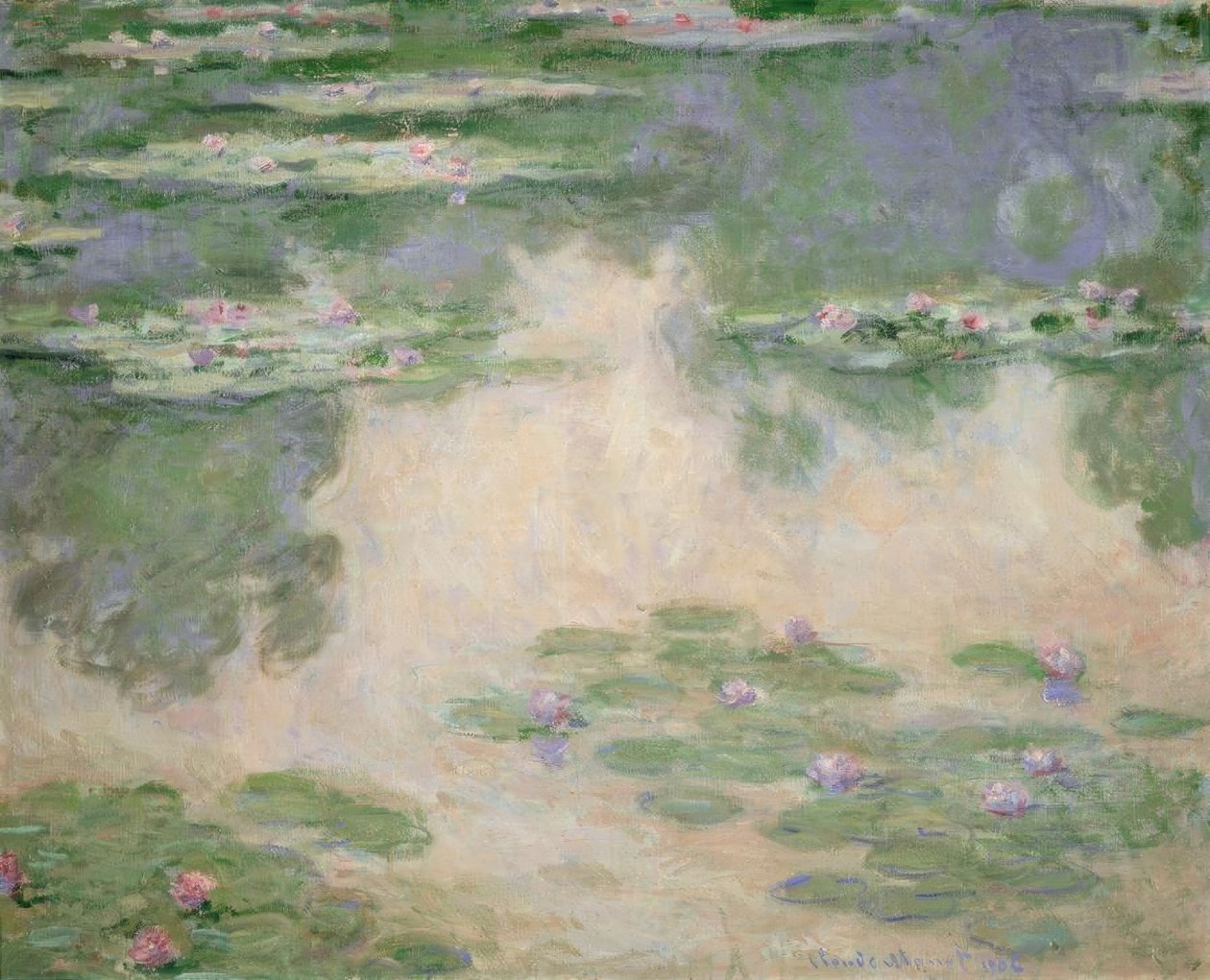 Nymfeer af Claude Monet