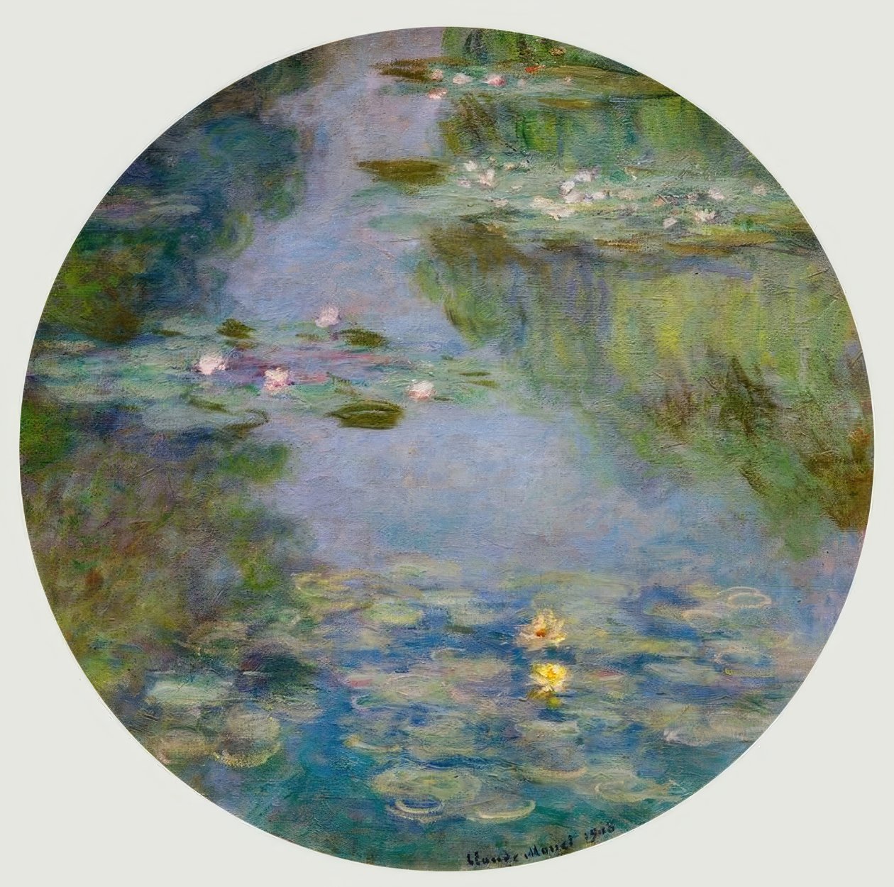 Nymfeer af Claude Monet