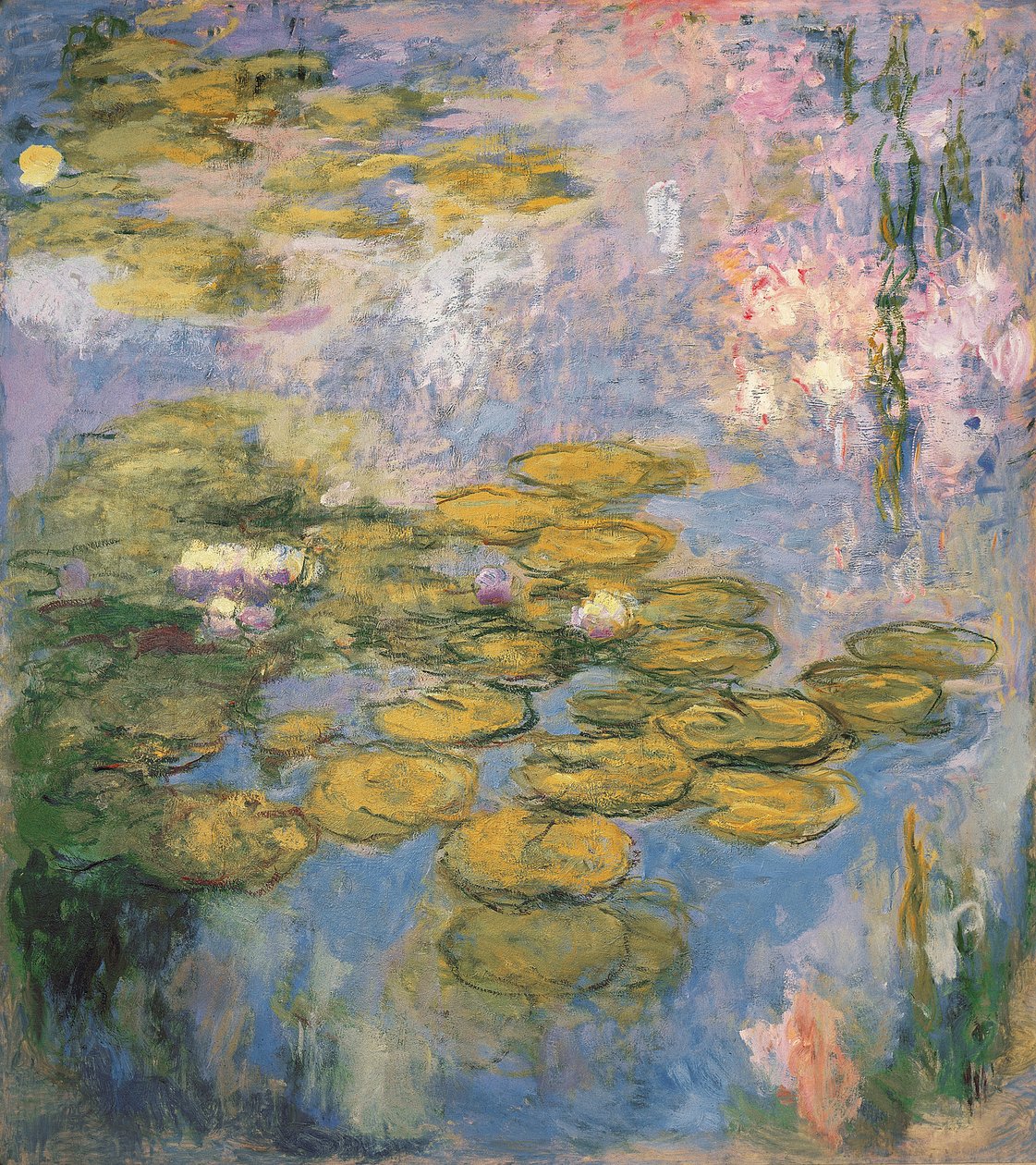 Nymphéas, 1916-19 af Claude Monet