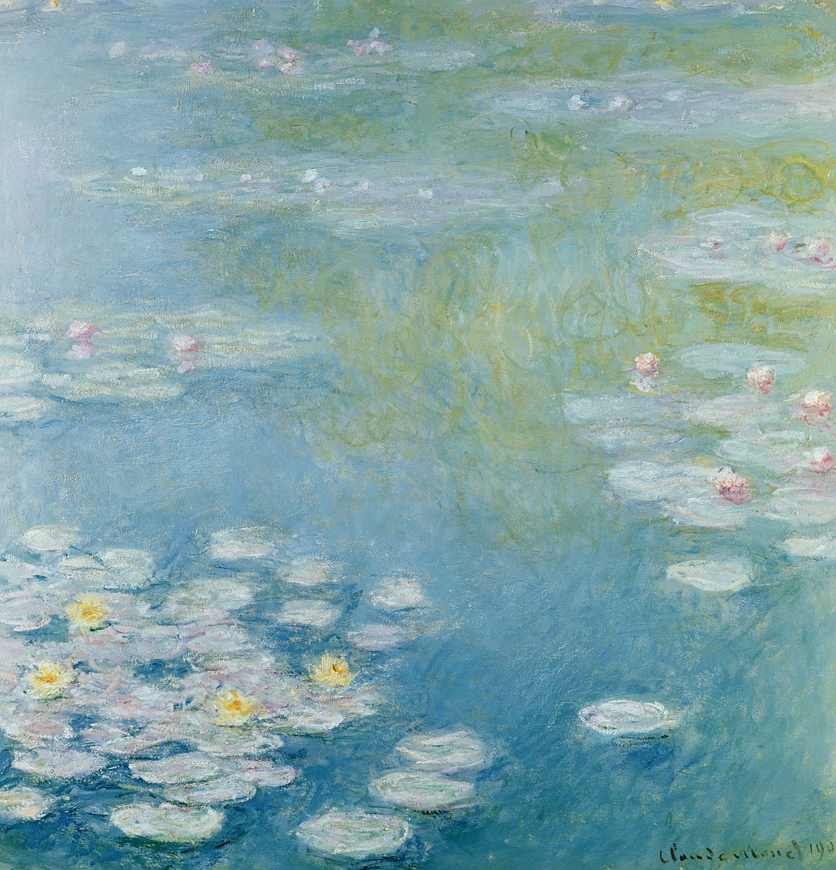 Nympheas ved Giverny af Claude Monet