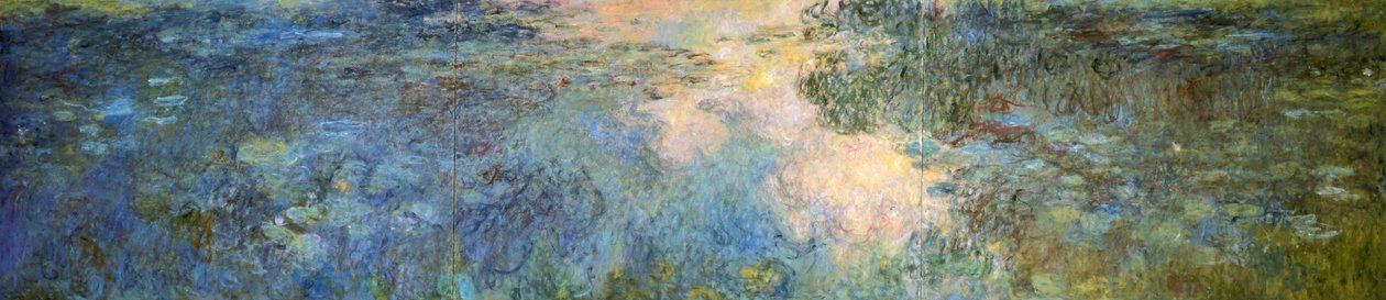 Dam af åkander af Claude Monet