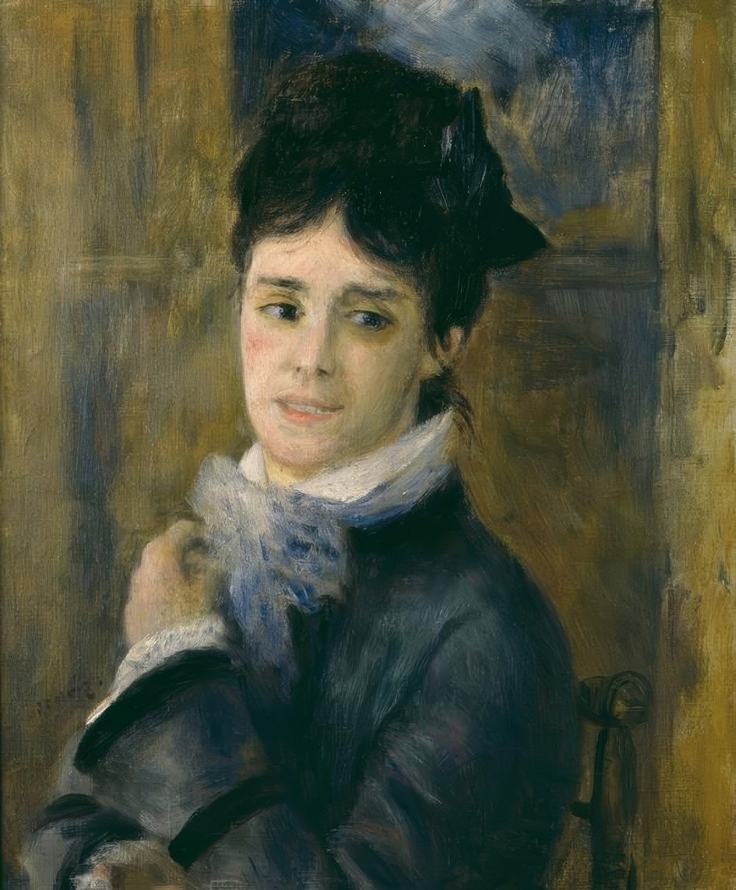 Portræt af Madame Claude Monet af Claude Monet