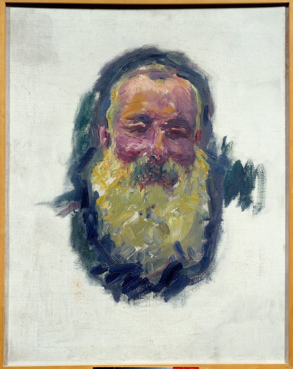 Portræt af kunstneren af Claude Monet