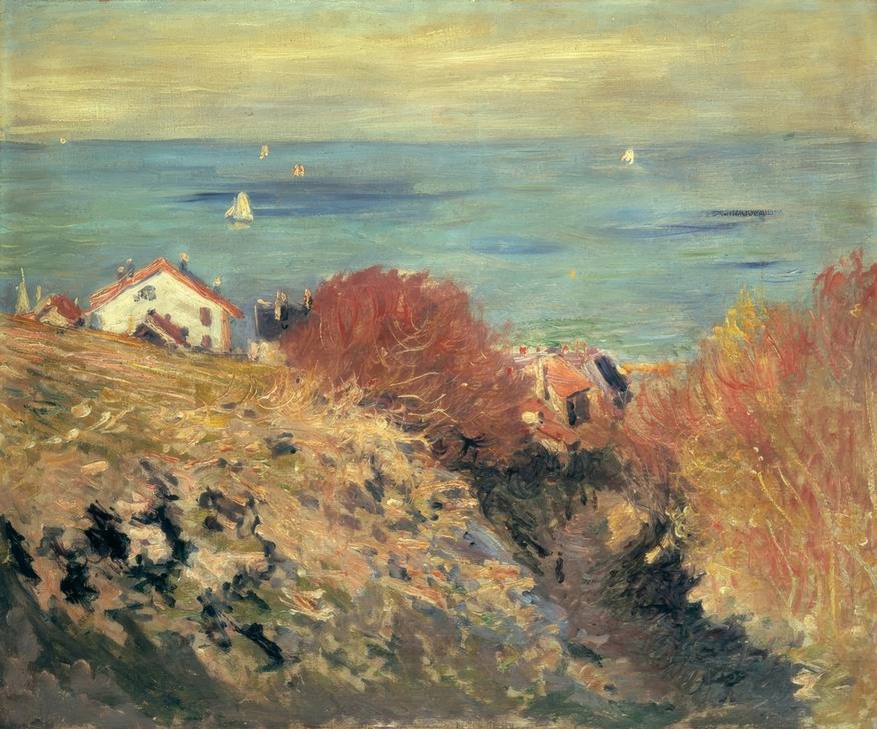 Pourville af Claude Monet