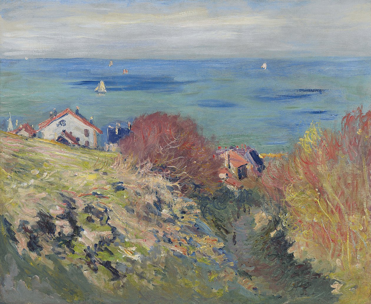 Pourville, 1882 af Claude Monet