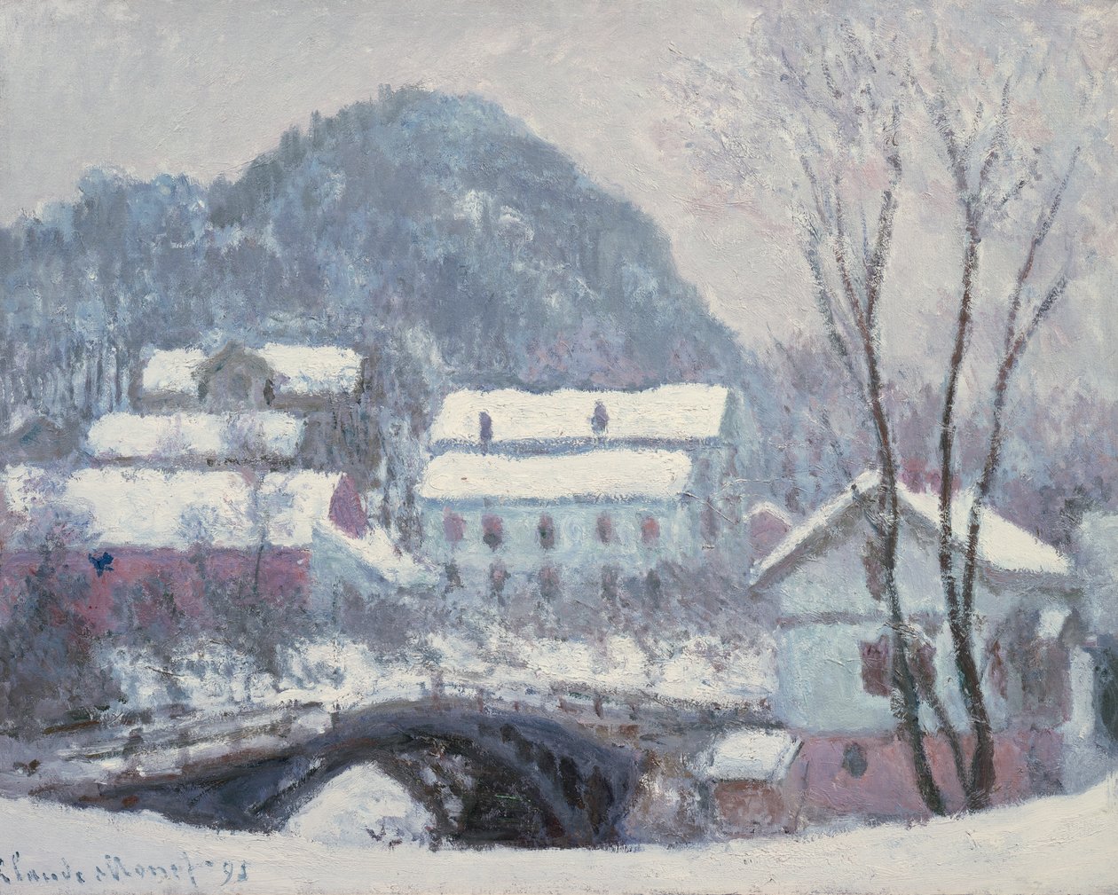 Sandvika, Norge af Claude Monet
