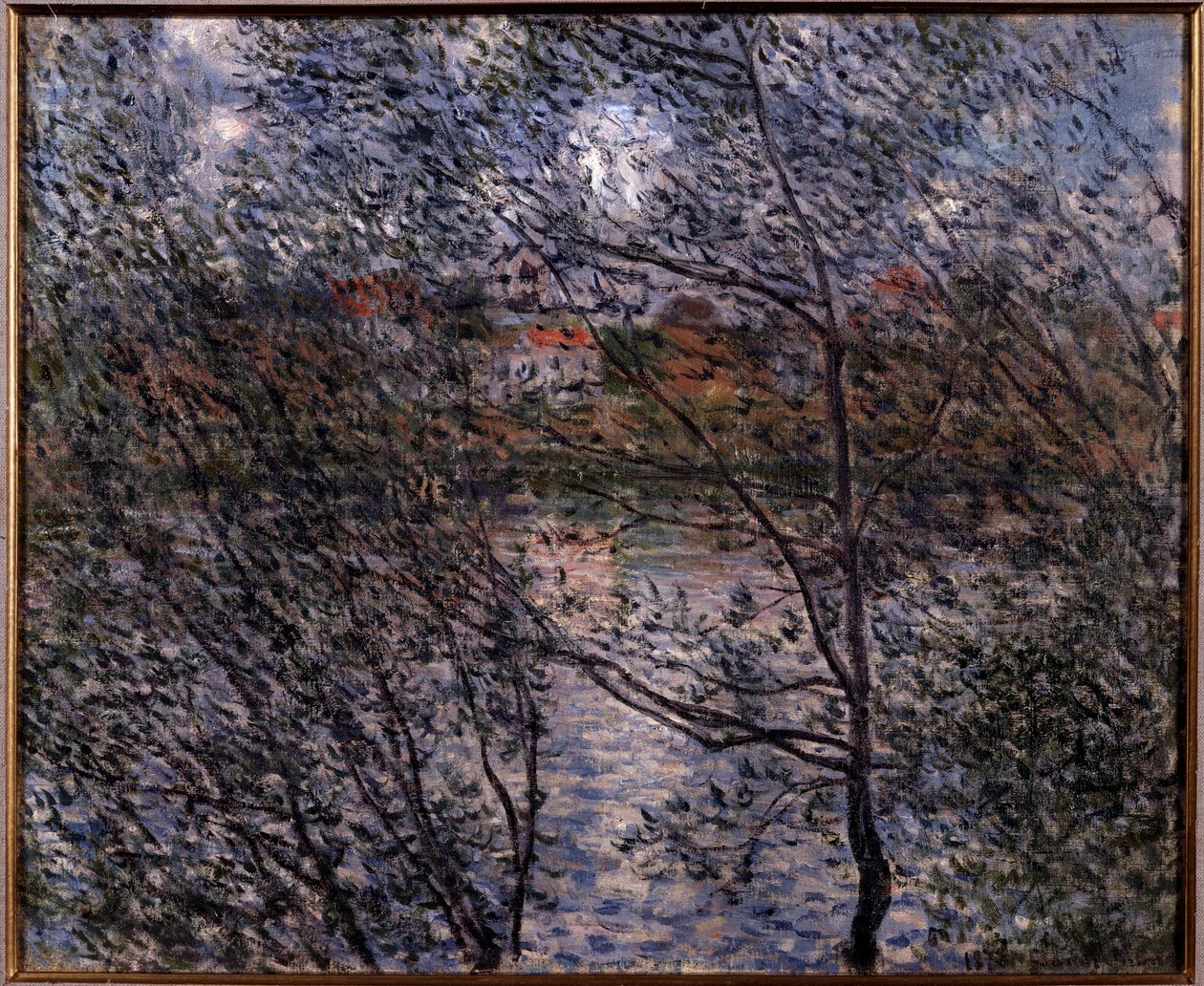 Kevät oksien läpi af Claude Monet