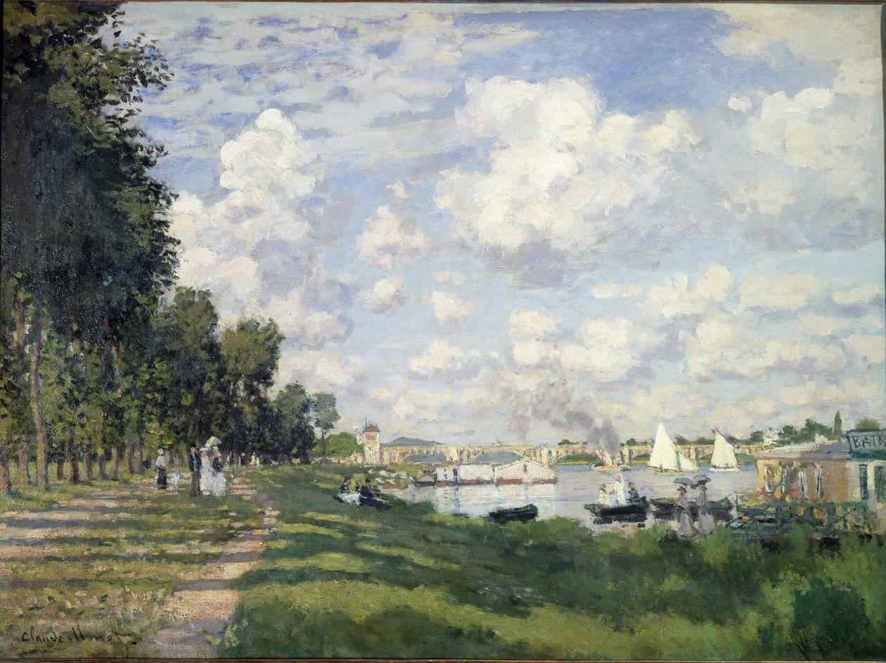 Argenteuil-bassinet af Claude Monet
