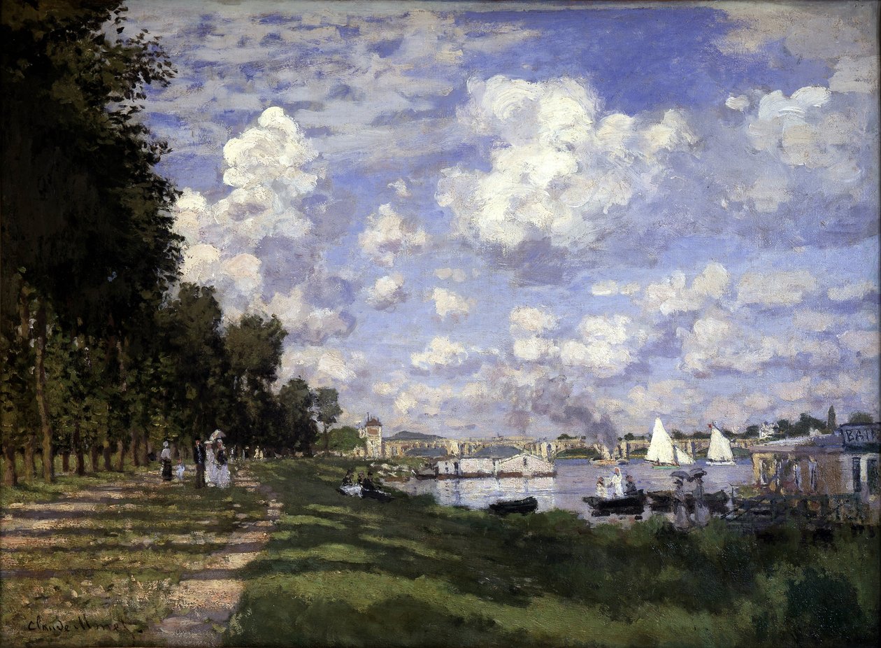 The Argenteuil Basin - af Claude Monet af Claude Monet