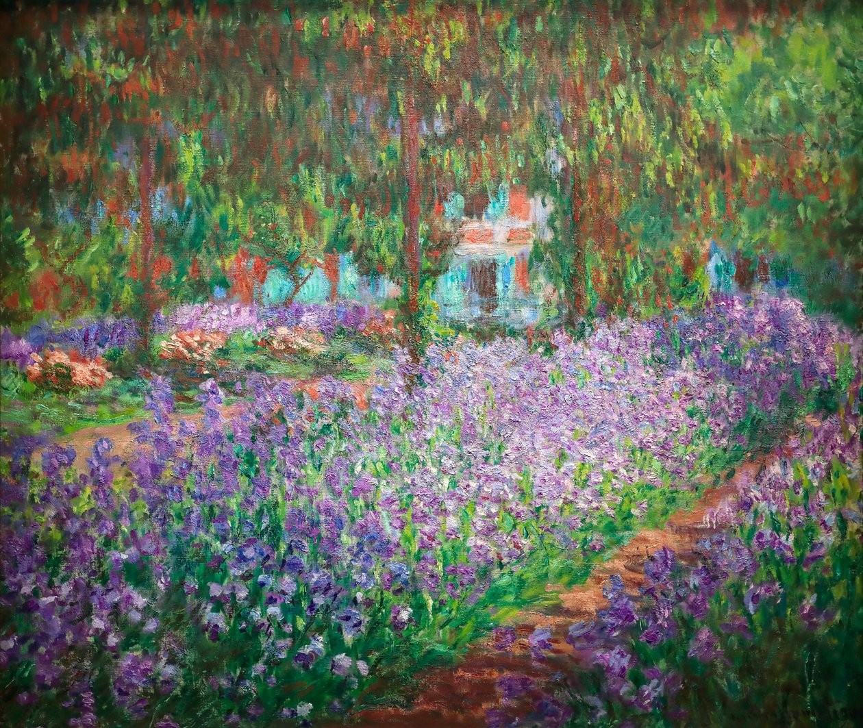 Kunstnerhaven i Giverny af Claude Monet