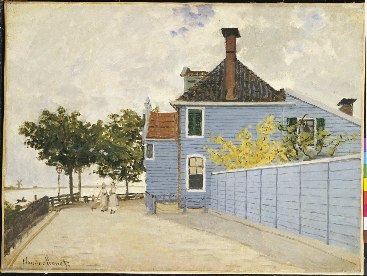 Det Blå Hus, Zaandam af Claude Monet