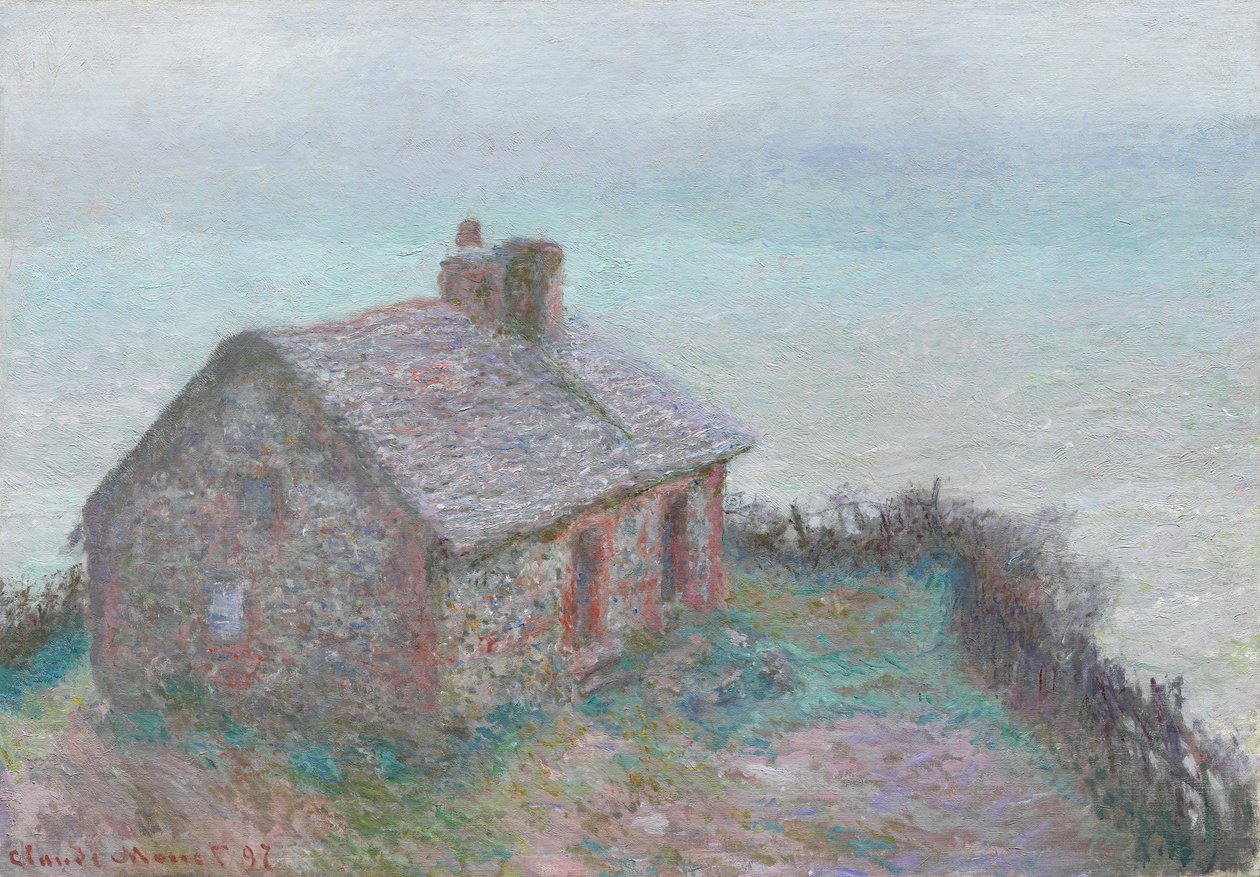 Toldhuset i Varengeville, 1897 af Claude Monet