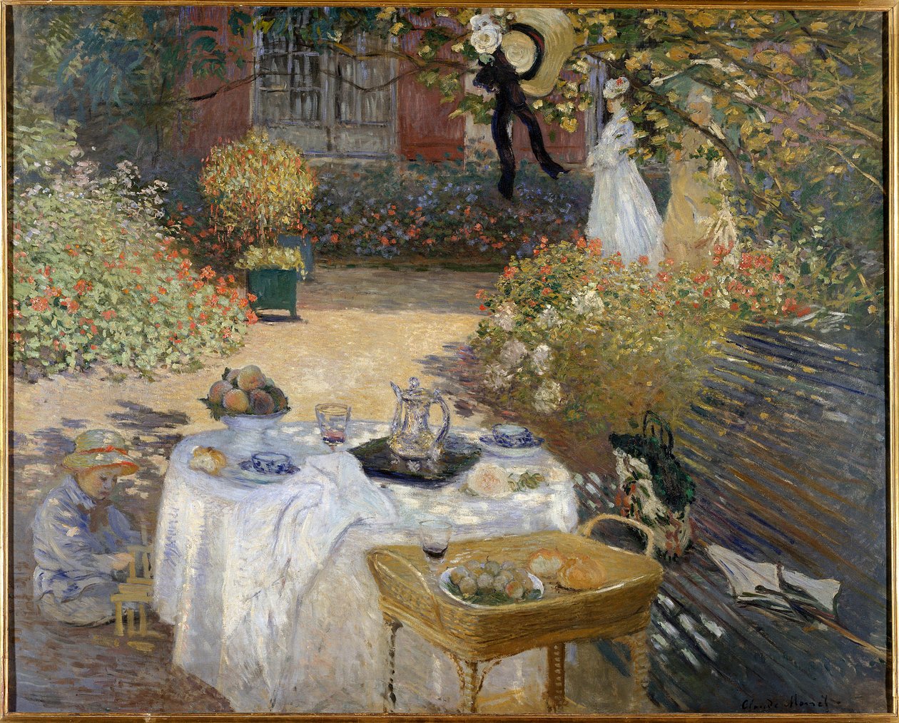 Frokosten, Monets have i Argenteuil af Claude Monet
